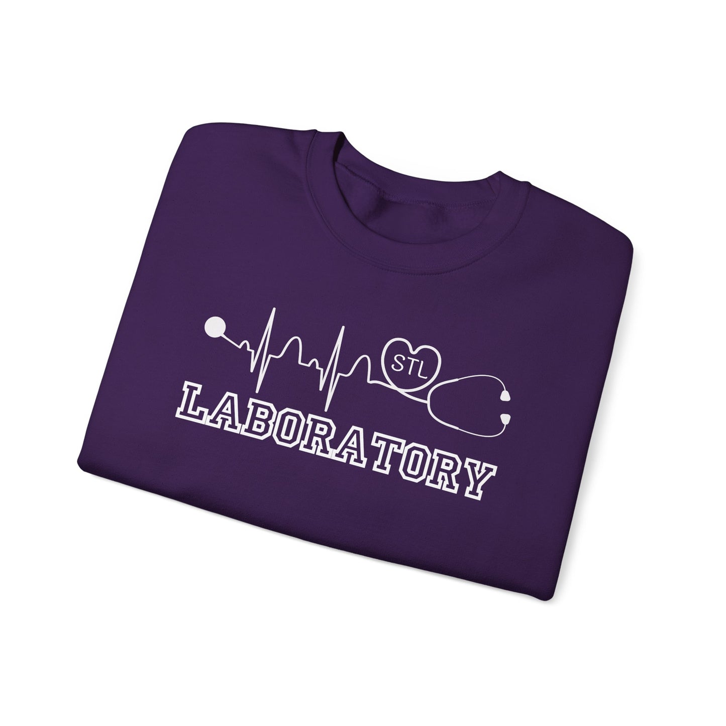 STL laboratory EKG RN Comfy Gildan Sweatshirt, EKG STL  love, wear out or at work!
