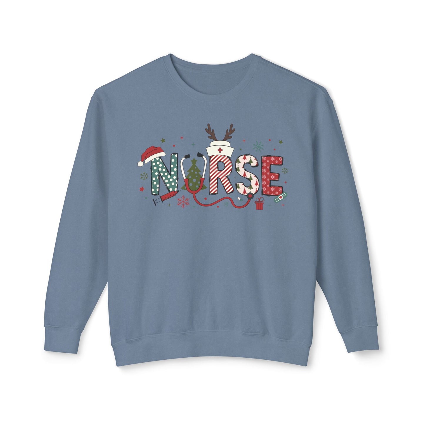 Comfort colors Nurse Christmas Christmas sweatshirt