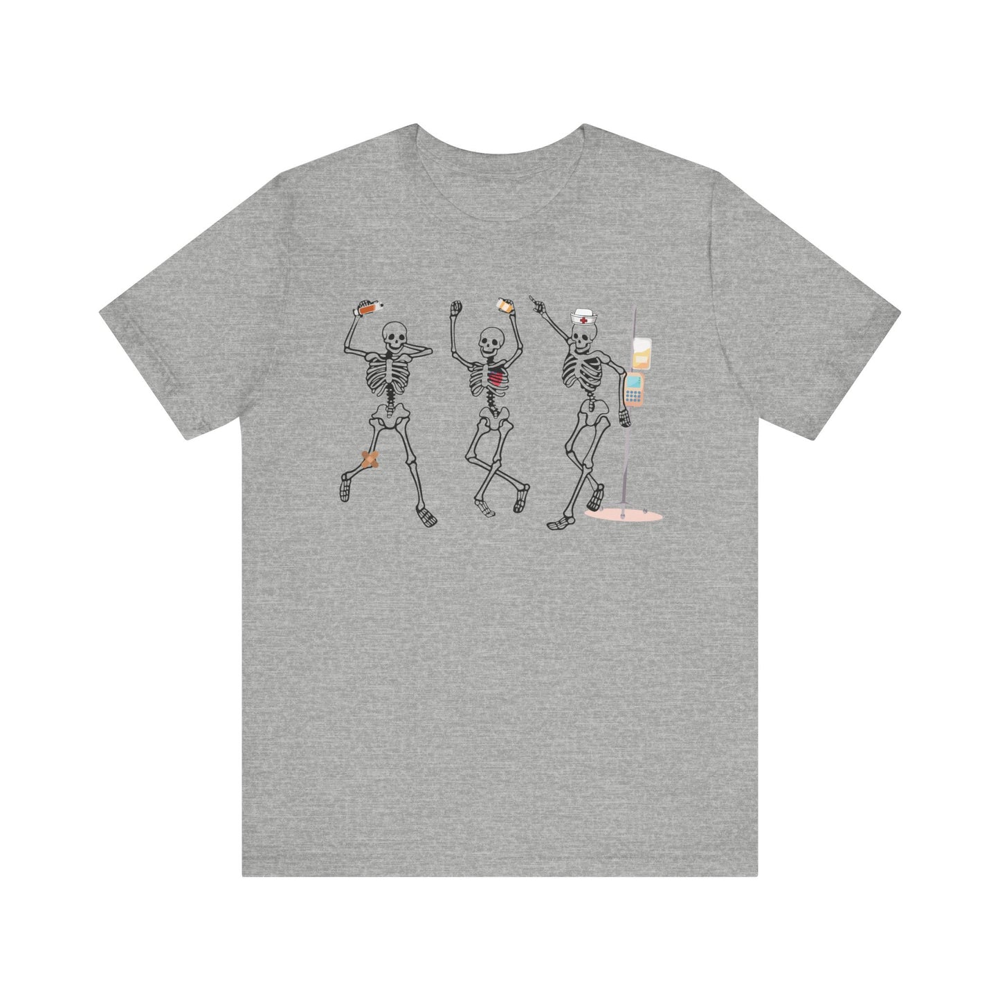 Dancing Skeleton Halloween Tshirt, Halloween shirt, nurse tshirt , spooky season, funny Halloween sweatshirt