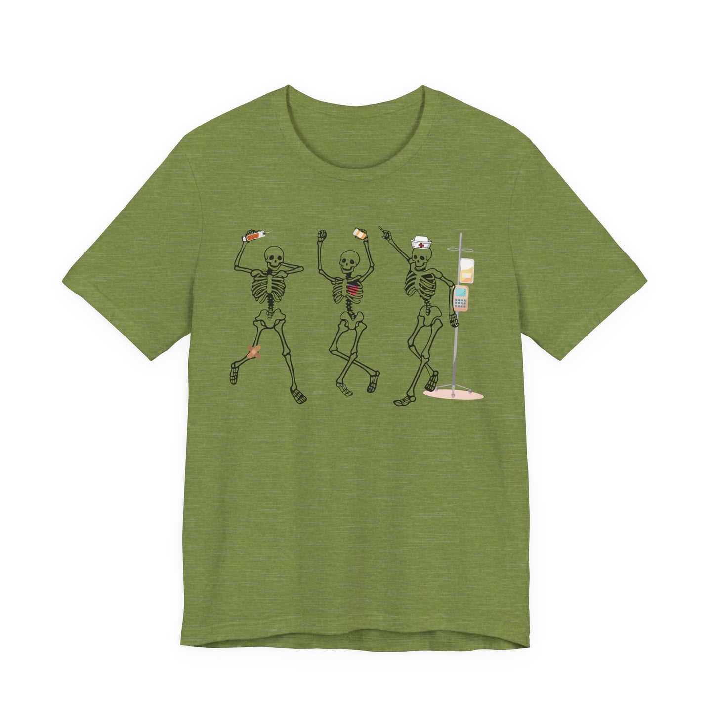 Dancing Skeleton Halloween Tshirt, Halloween shirt, nurse tshirt , spooky season, funny Halloween sweatshirt