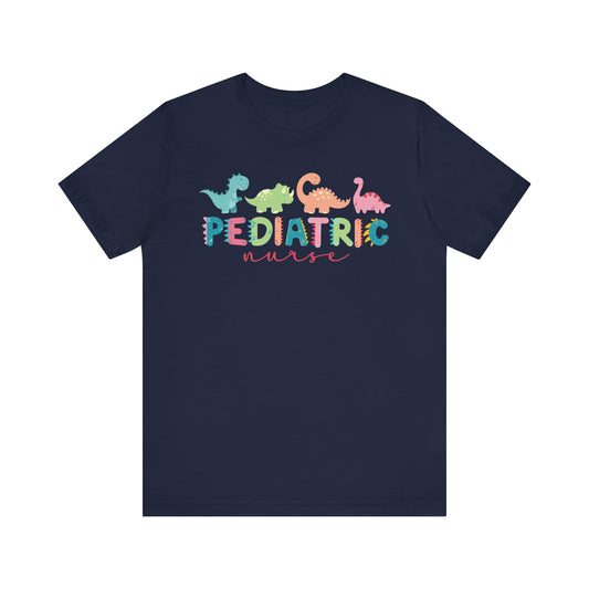 Dino peds shirt, brighten any patients day with cutest dinosaur pediatric shirt