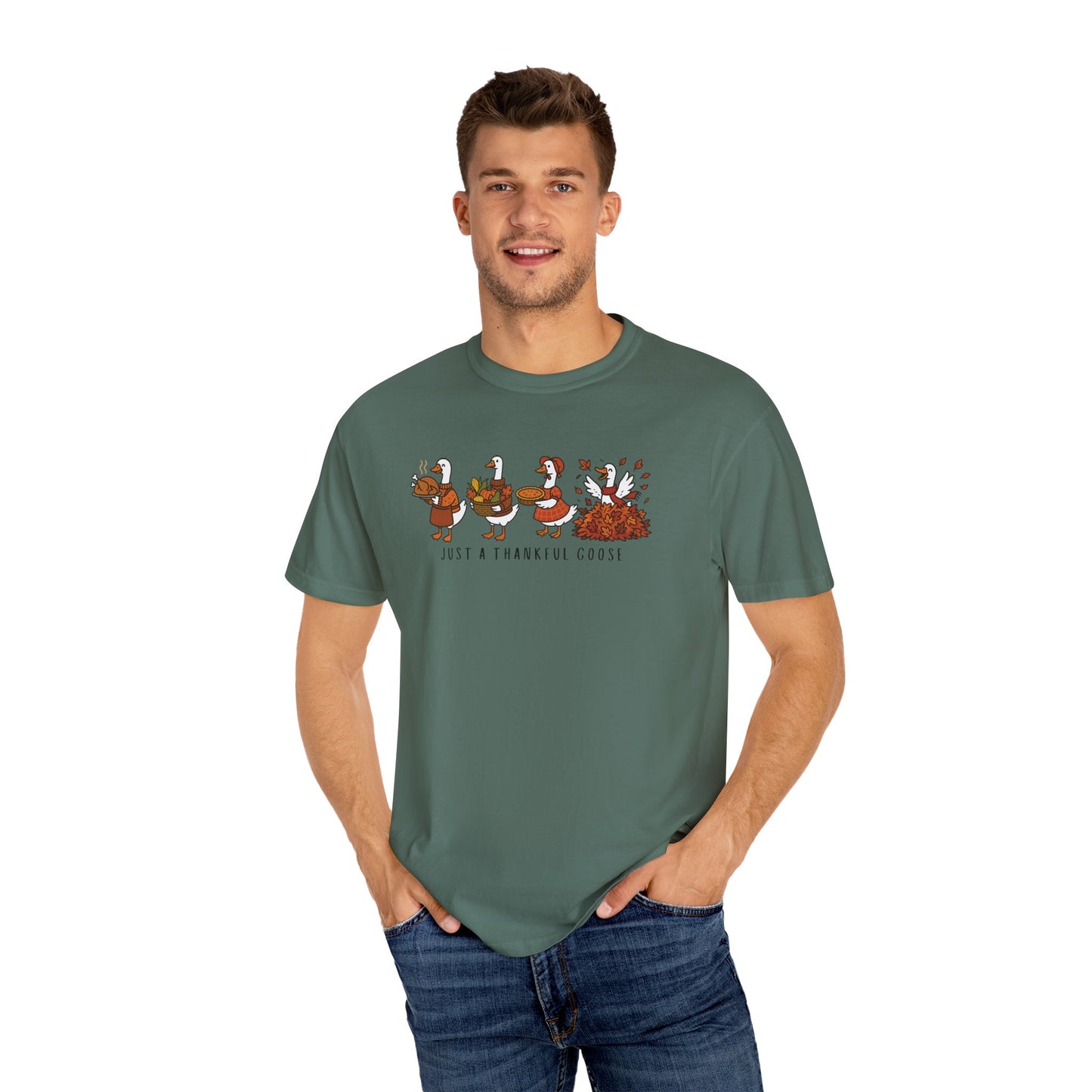 Funny Goose Thanksgiving Comfort colors tshirt