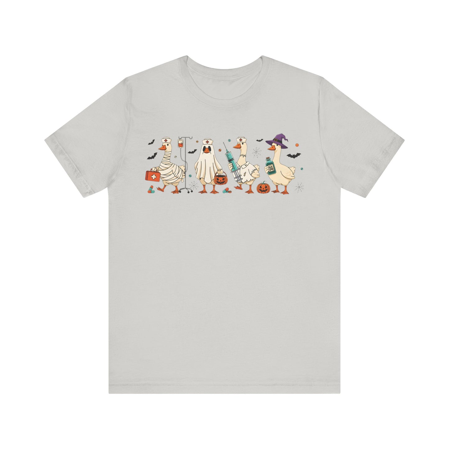 Spooky goose tshirt, pediatric nurse sweatshirt, Halloween sweatshirt, spooky season, ER RN, NICU nurseHalloween Nurse, comfort colors