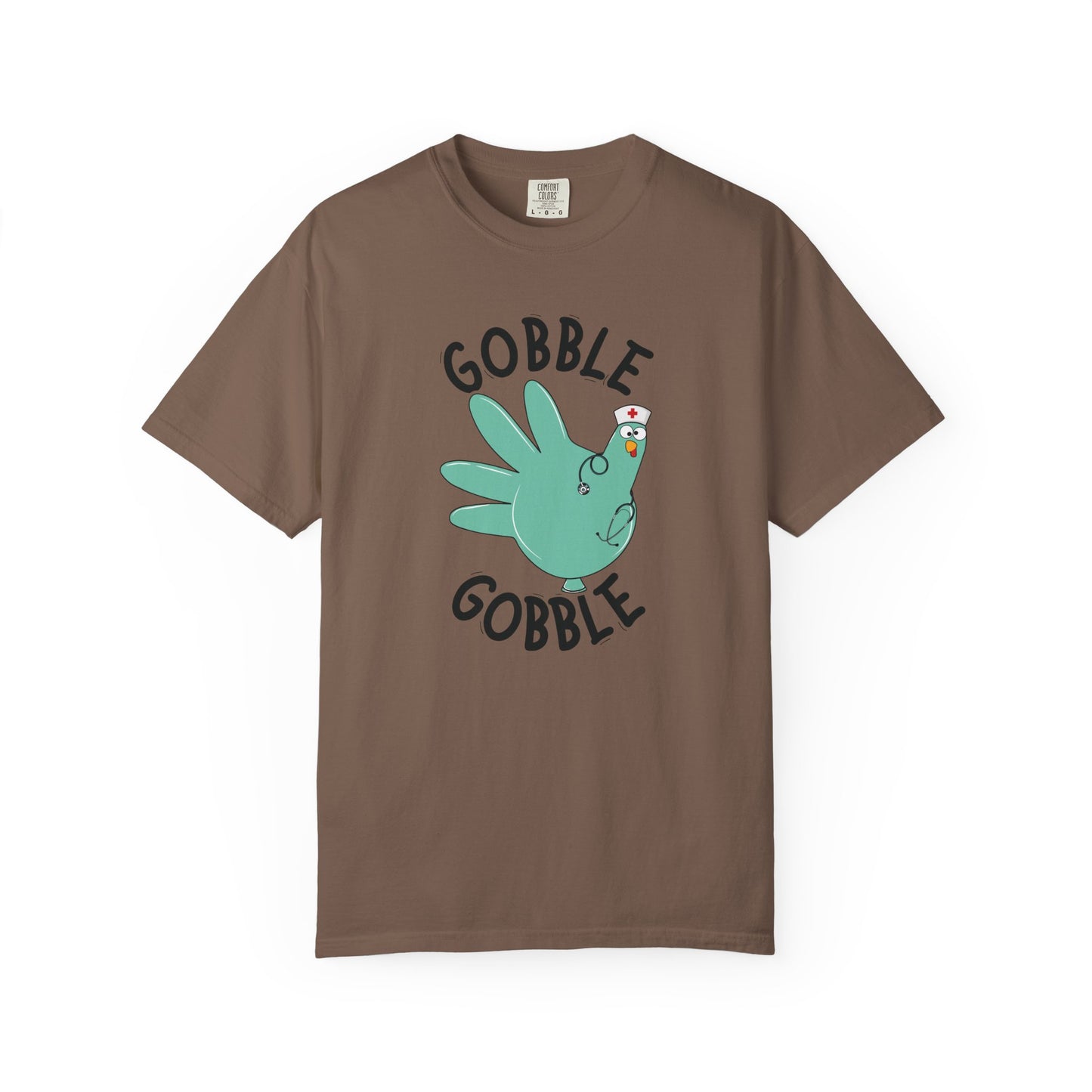 Comfort colors gobble gobble funny tshirt, nurse gobble shirt