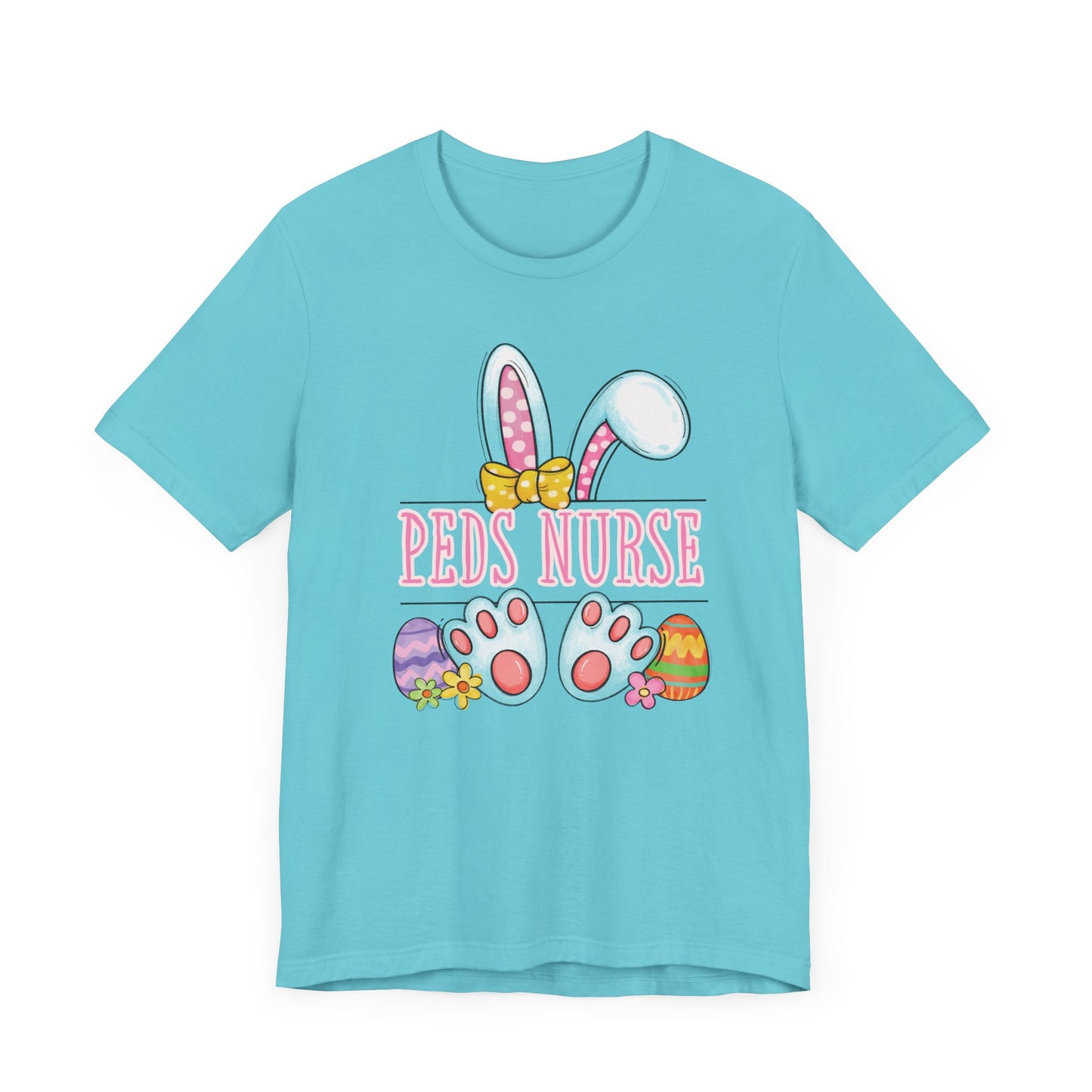 Easter Women Shirt, Retro Chick,Peds Nurse shirt, Easter nurse,