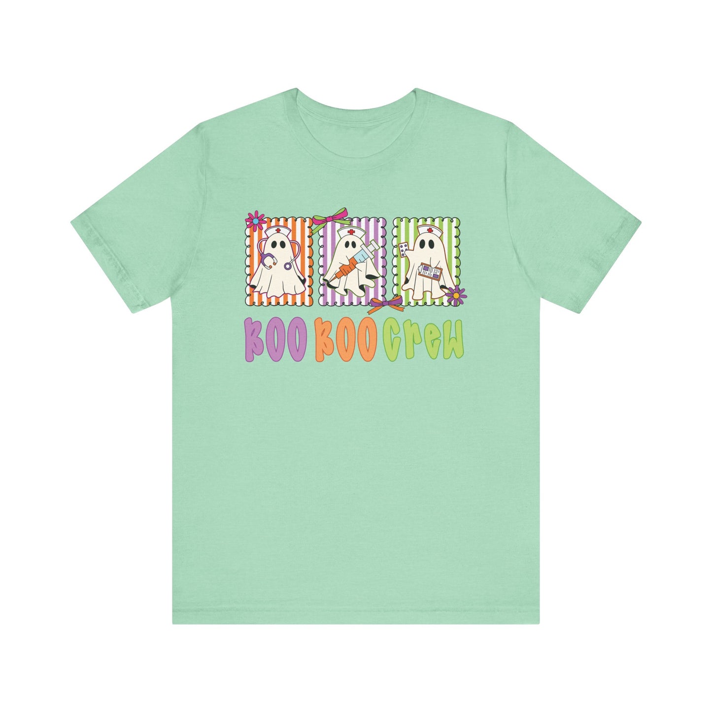 Boo Boo Crew Tshirt , pediatric nurse Halloween shirt, gildan ghost nurse shirt, Peds nurse , Spooky nurse shirt