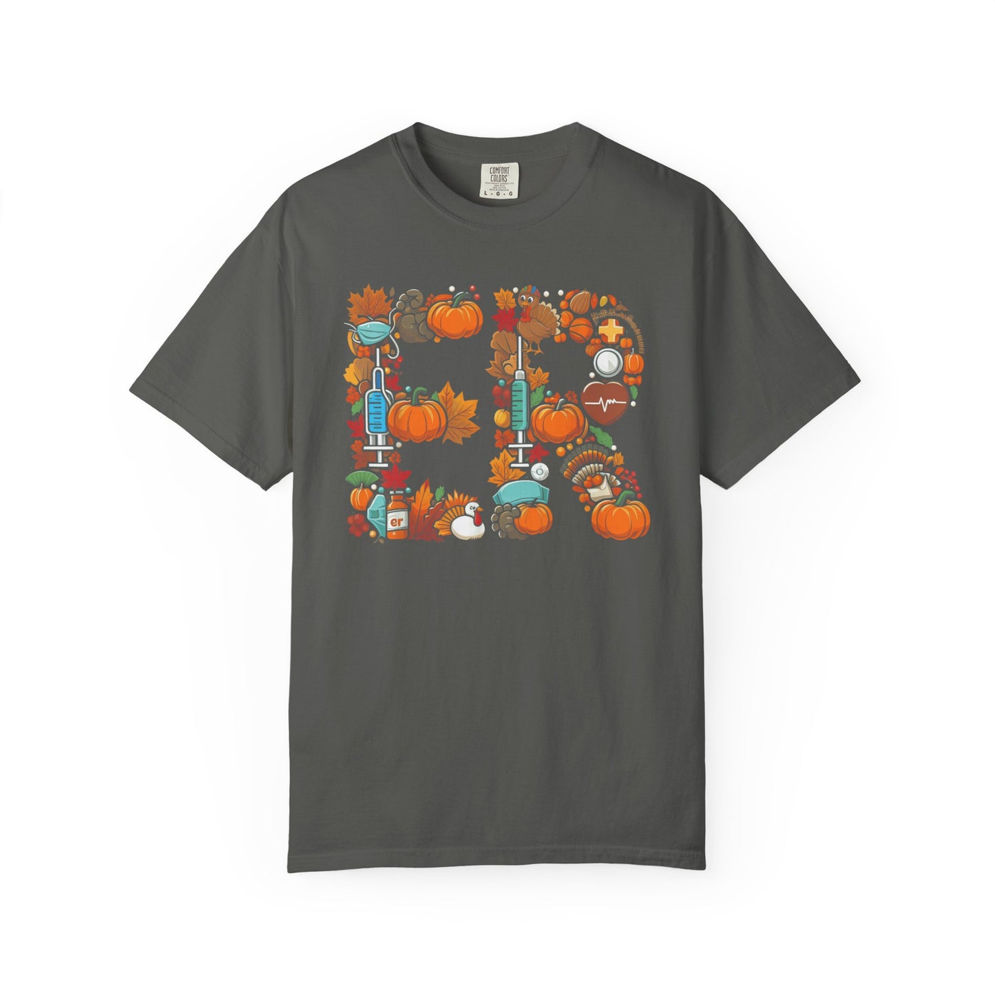 Comfort colors thanksgiving ER shirt