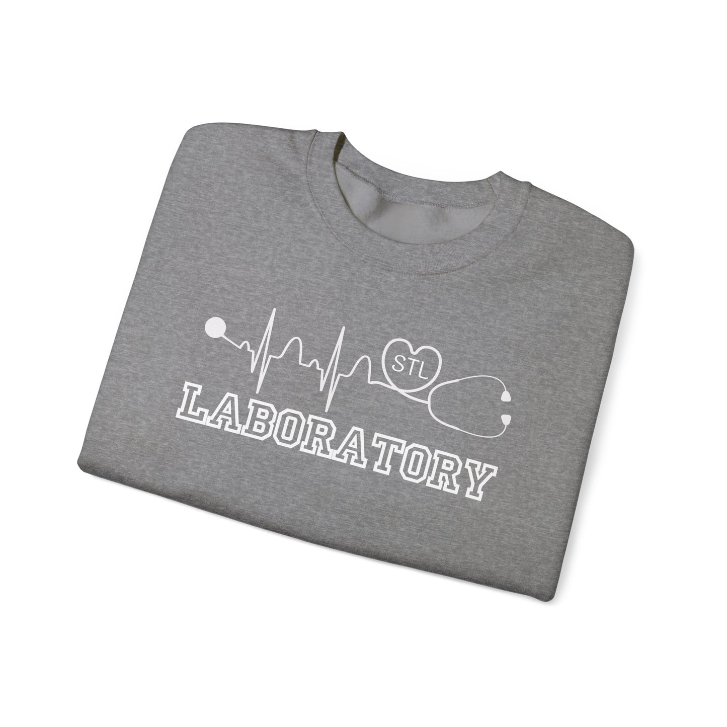 STL laboratory EKG RN Comfy Gildan Sweatshirt, EKG STL  love, wear out or at work!