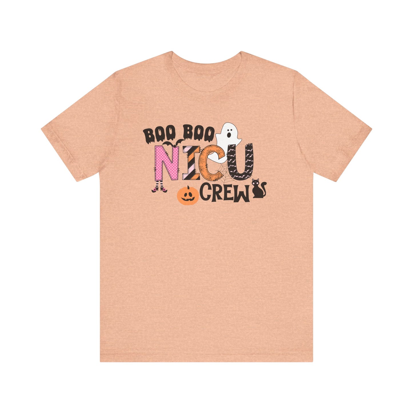 Boo Boo Nicu Crew, pediatric nurse sweatshirt, Halloween sweatshirt, spooky season,NICU nurseHalloween Nurse, comfort colors