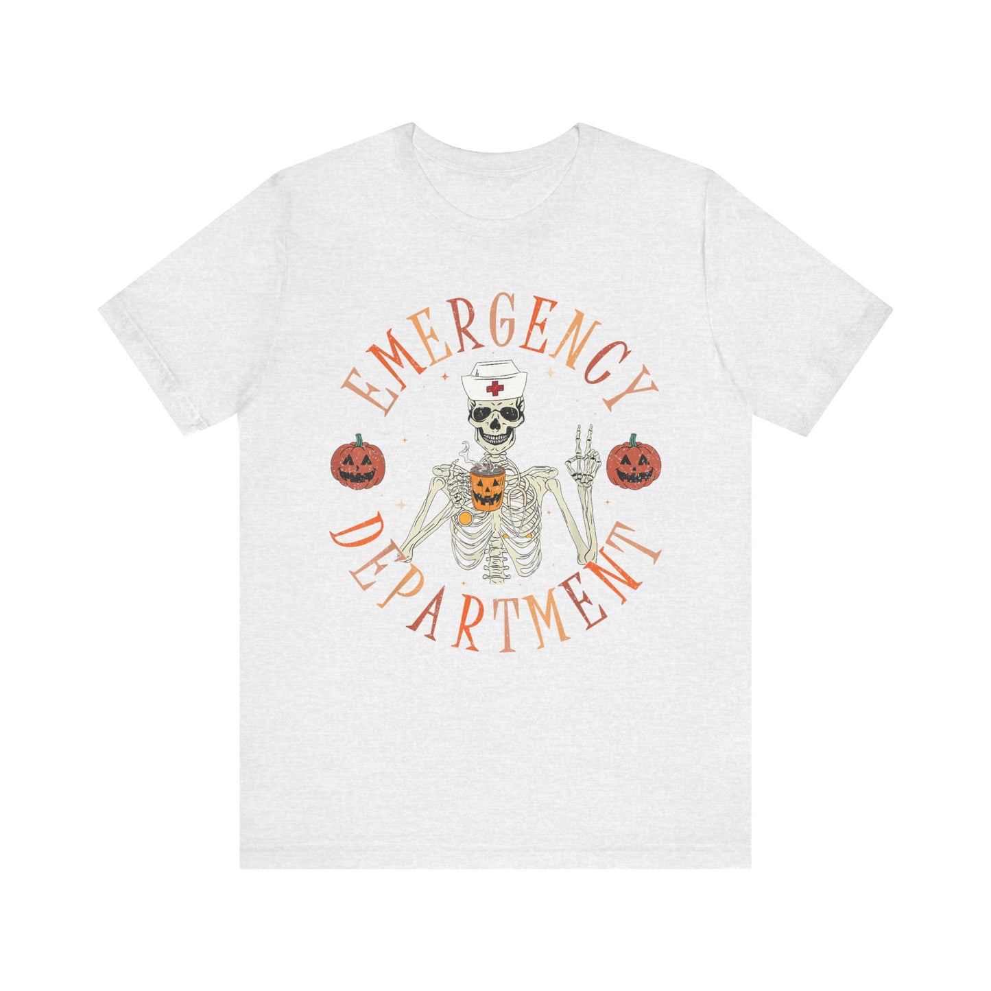 Skeleton ED Nurse , pediatric nurse Halloween shirt, gildan skeleton nurse shirt, Peds nurse , Spooky nurse shirt