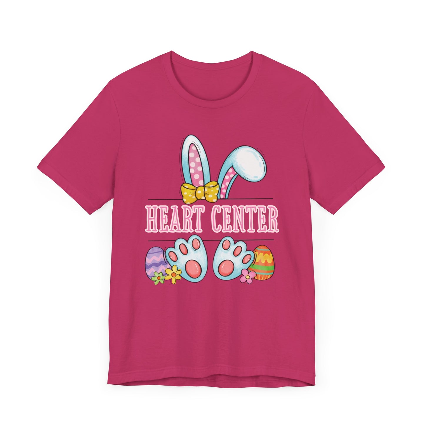 Heart Center Adorable Bunny Shirt Retro Chick, Nurse shirt, Easter nurse, Comfy and cute for work or play!