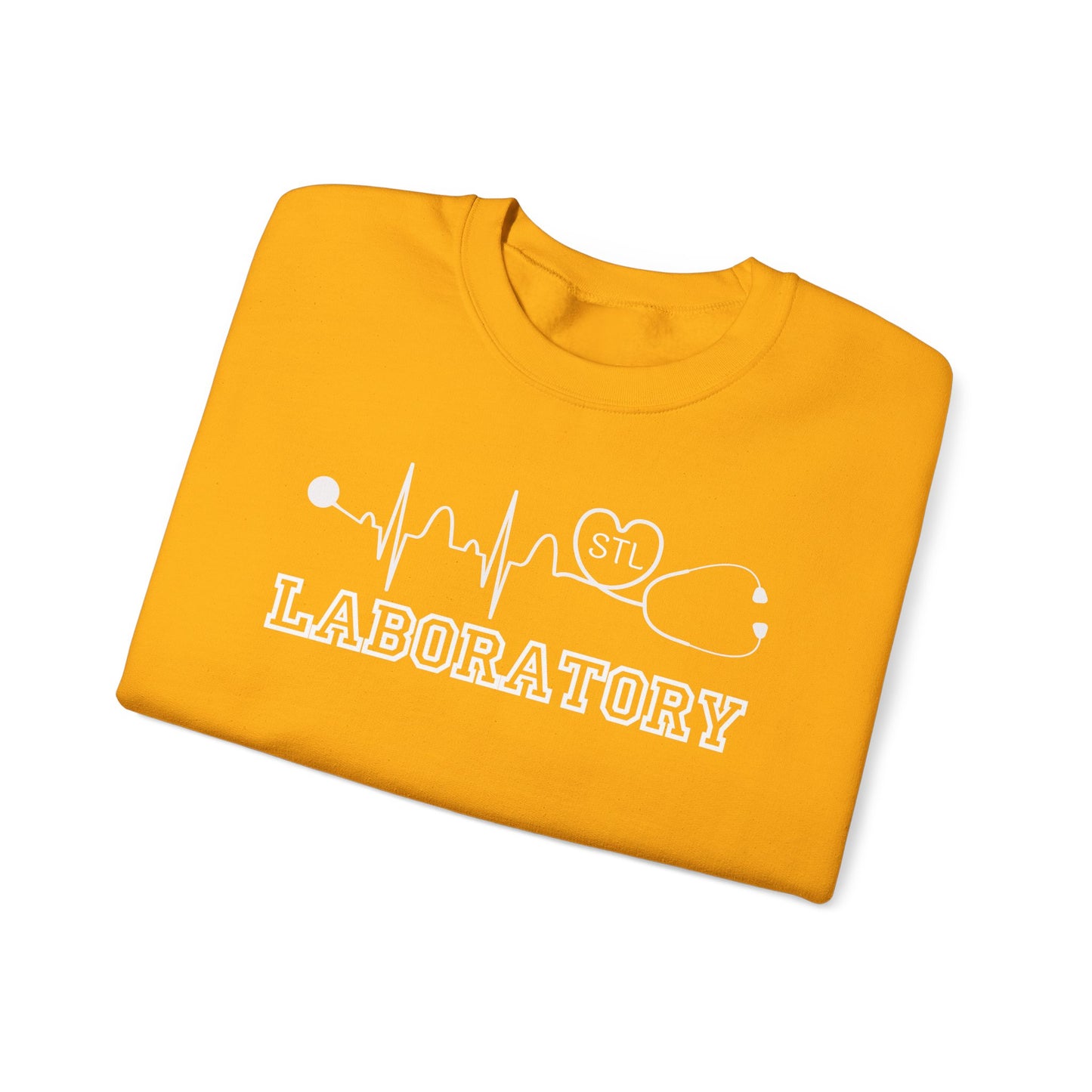 STL laboratory EKG RN Comfy Gildan Sweatshirt, EKG STL  love, wear out or at work!