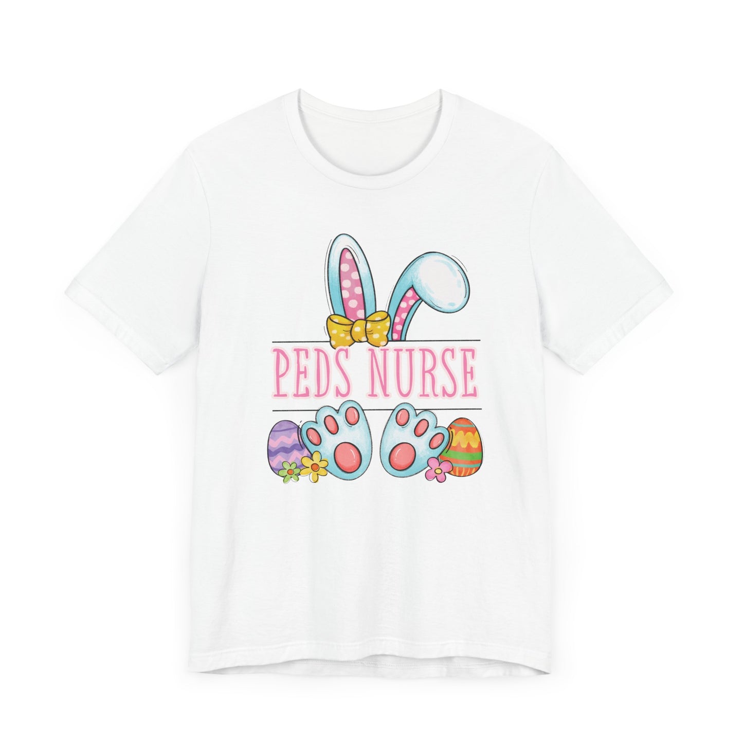 Easter Women Shirt, Retro Chick,Peds Nurse shirt, Easter nurse,