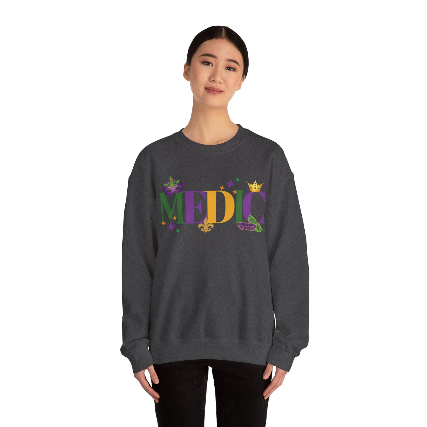 Mardi Gras MEDIC Sweatshirt