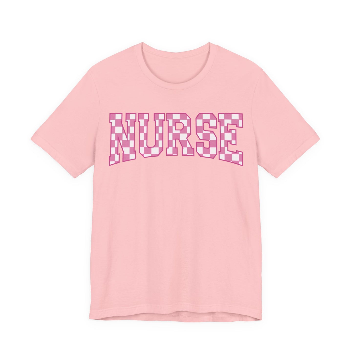 Retro checkered nurse shirt , Emergency Nurse,  Registered Nurse Shirt, PICU Nurse, NICU Nurse Shirt, Gift for Nurse, Future Nurse gift, RN gift.