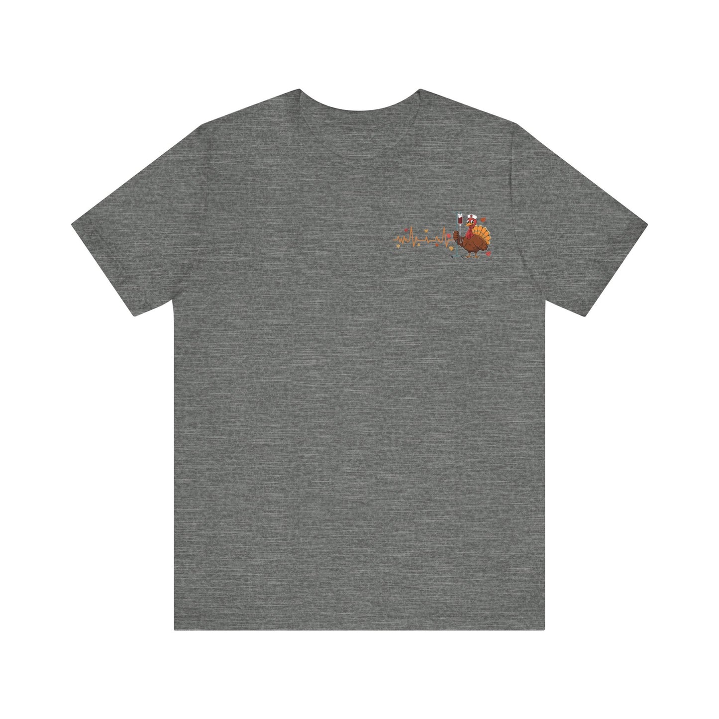 Turkey pocket design ED Nurse , pediatric nurse thanksgiving  shirt, gildan turkey ekg nurse shirt, Peds nurse , fall nurse shirt