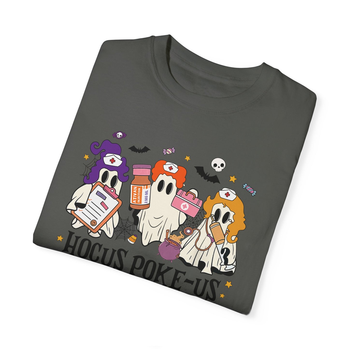 Funny nurse long sleeve, Halloween Nurse shirt, Department shirt, nurse shirt, ghost nurse shirt, comfort colors,  Halloween shirt for nurse