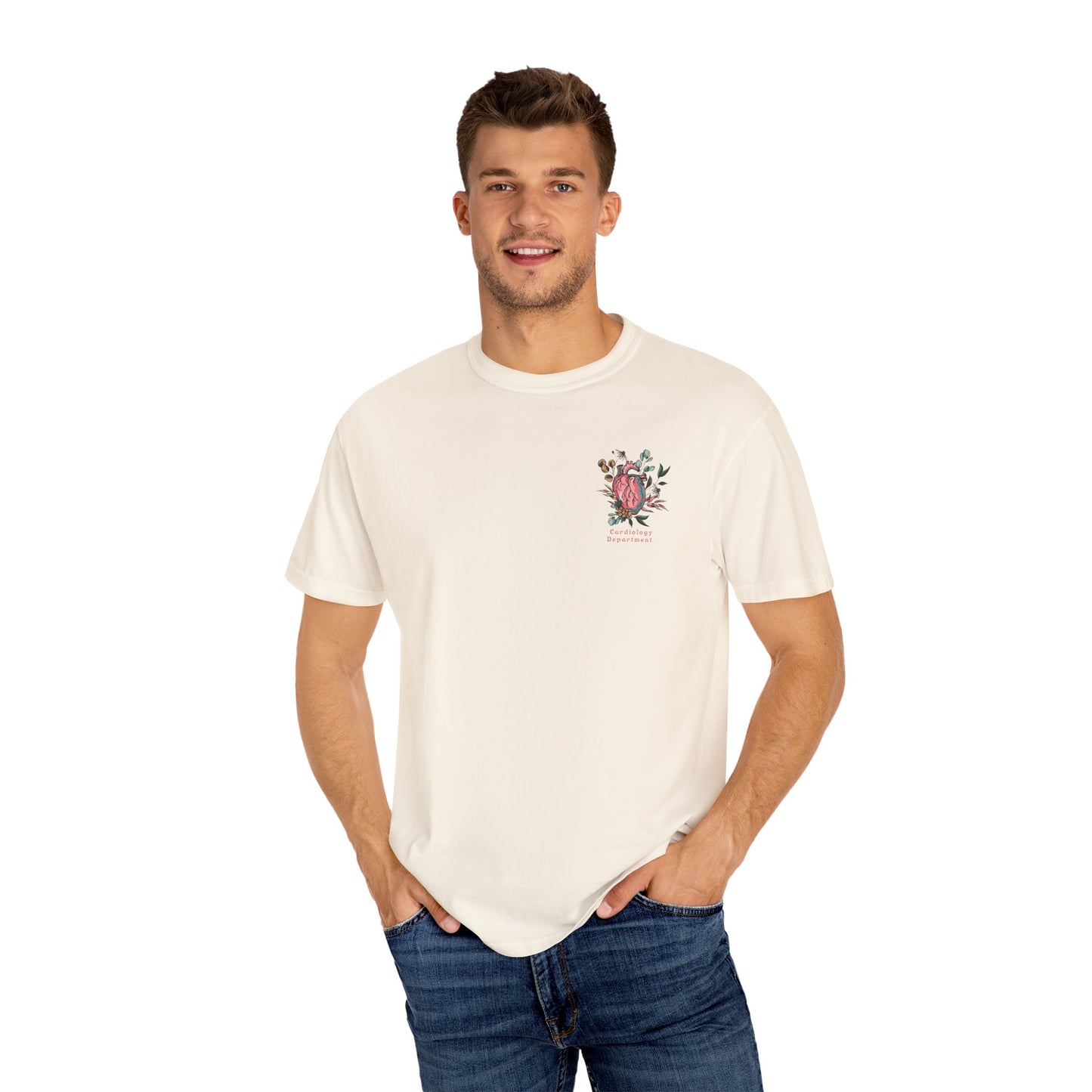 “Have you Tried Turning it off and back on again?” Adenosine, Funny Cardiology Department Comfort Colors Tshirt