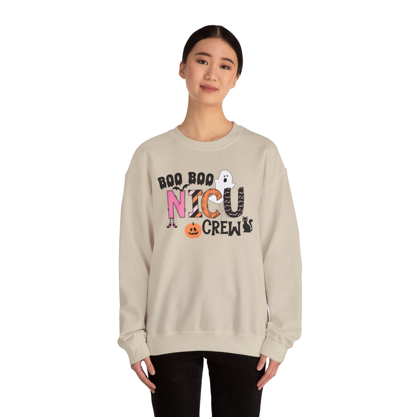 Copy of Boo Boo Peds Crew, pediatric nurse sweatshirt, Halloween sweatshirt, spooky season, ER RN, NICU nurseHalloween Nurse, comfort colors