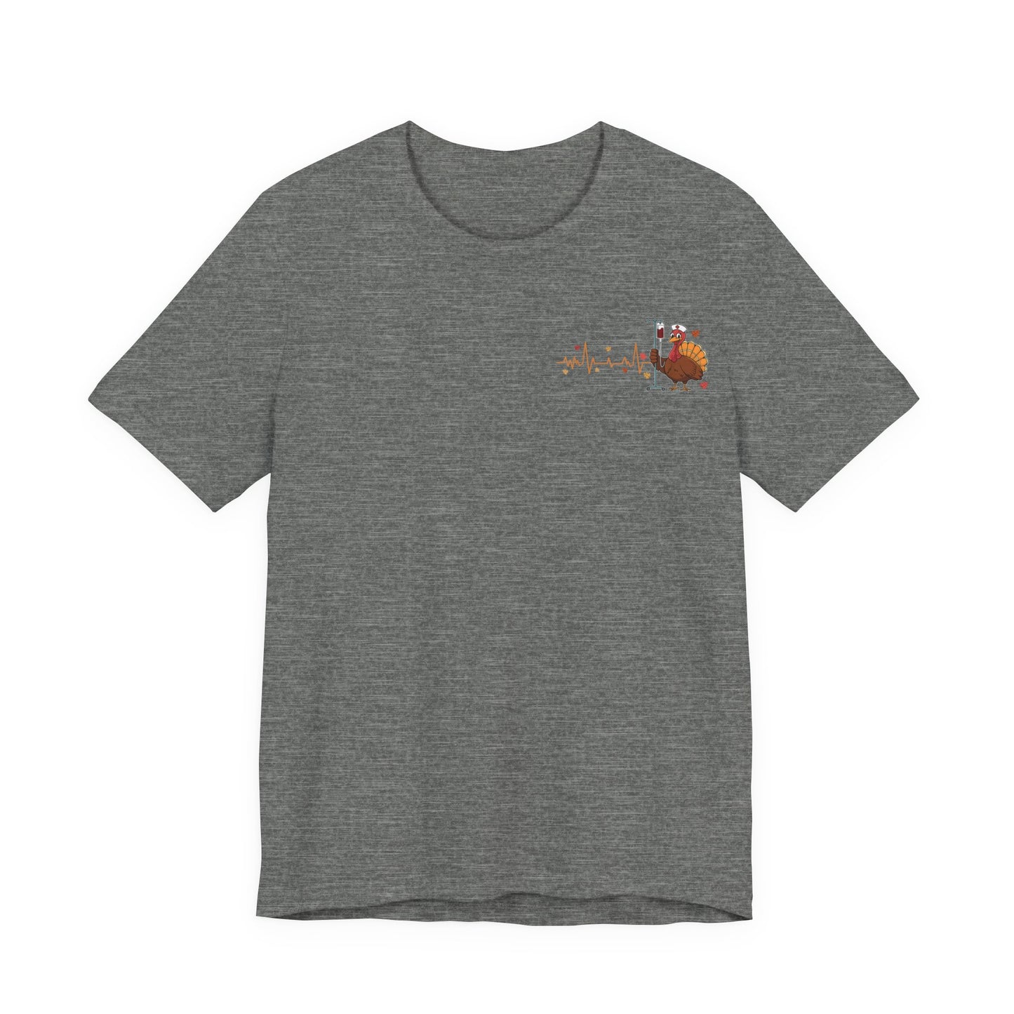 Turkey pocket design ED Nurse , pediatric nurse thanksgiving  shirt, gildan turkey ekg nurse shirt, Peds nurse , fall nurse shirt