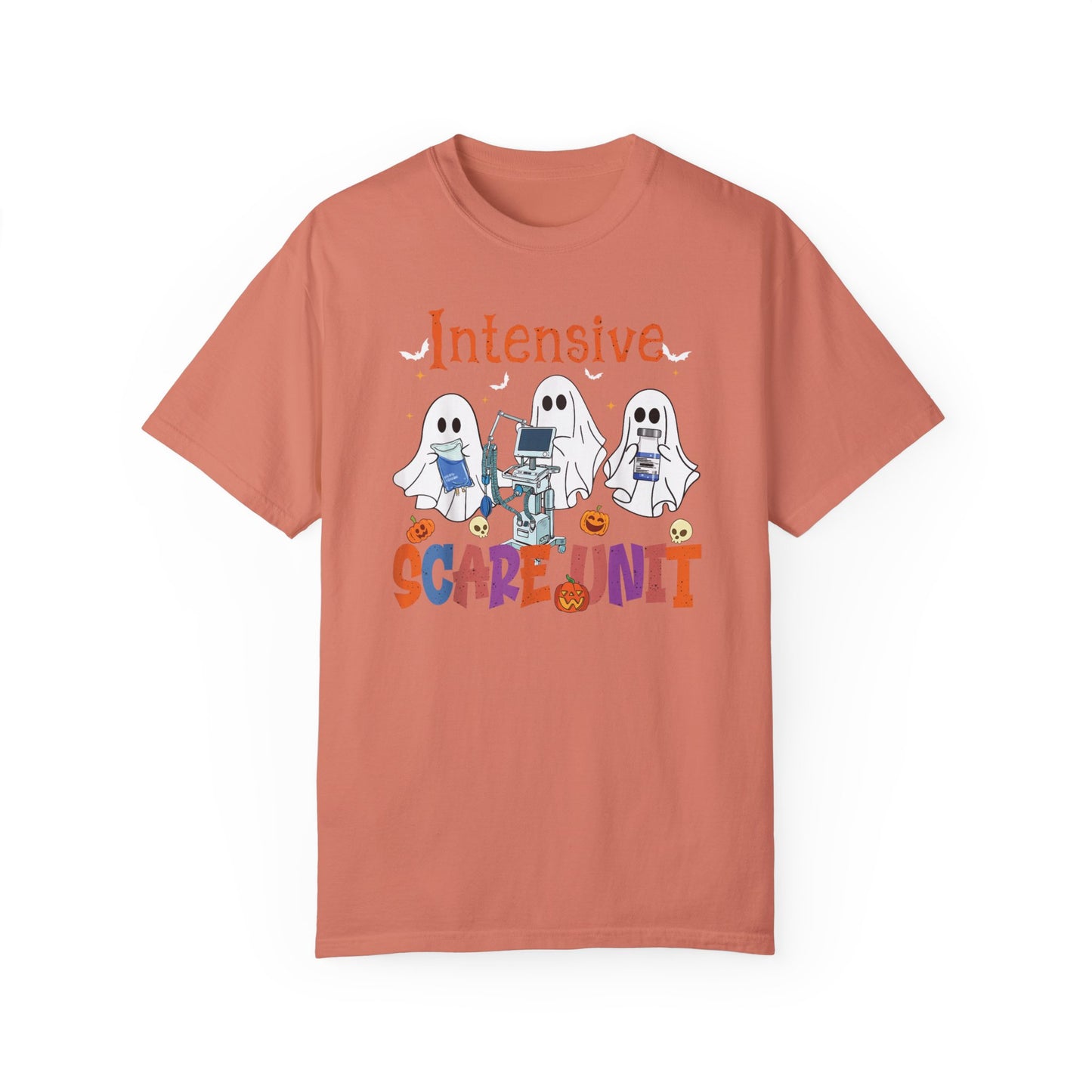 ICU Funny nurse fall shirt, ghost nurse shirt , emergency nurse, RN Halloween shirt , comfort colors shirt, ER RN, medical shirt