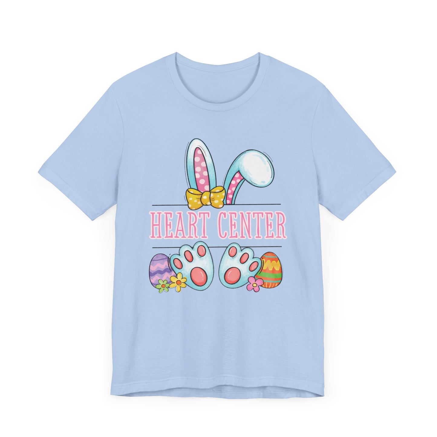 Heart Center Adorable Bunny Shirt Retro Chick, Nurse shirt, Easter nurse, Comfy and cute for work or play!