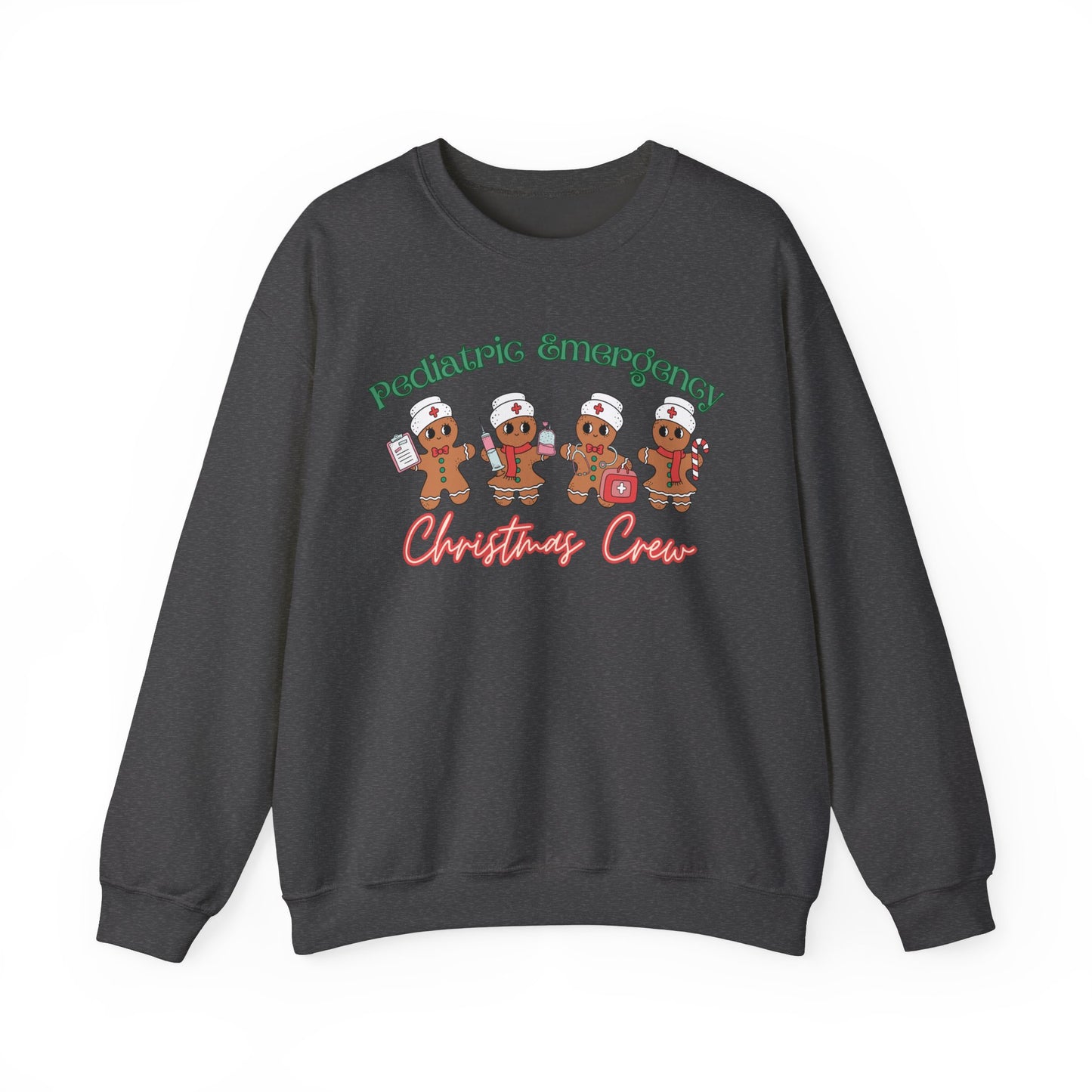 Pediatric Emergency Christmas Crew, Gingerbread nurse, ER Nurse Christmas sweater, Pediatric Nurse, Christmas Crew