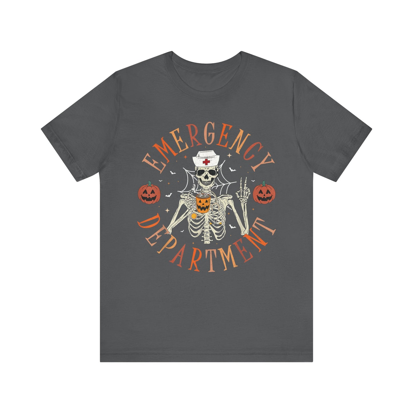 Skeleton ED Nurse , pediatric nurse Halloween shirt, gildan skeleton nurse shirt, Peds nurse , Spooky nurse shirt