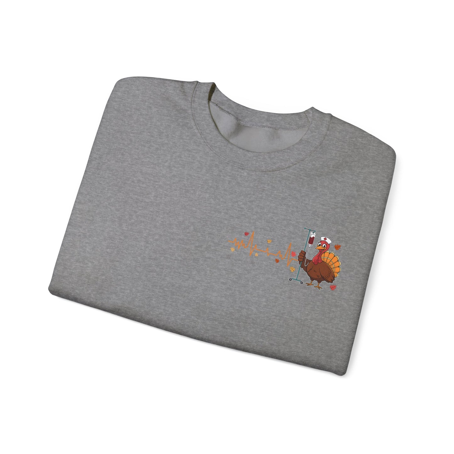 Turkey pocket design ED Nurse , pediatric nurse thanksgiving  shirt, comfort colors turkey ekg nurse shirt, Peds nurse , fall nurse shirt