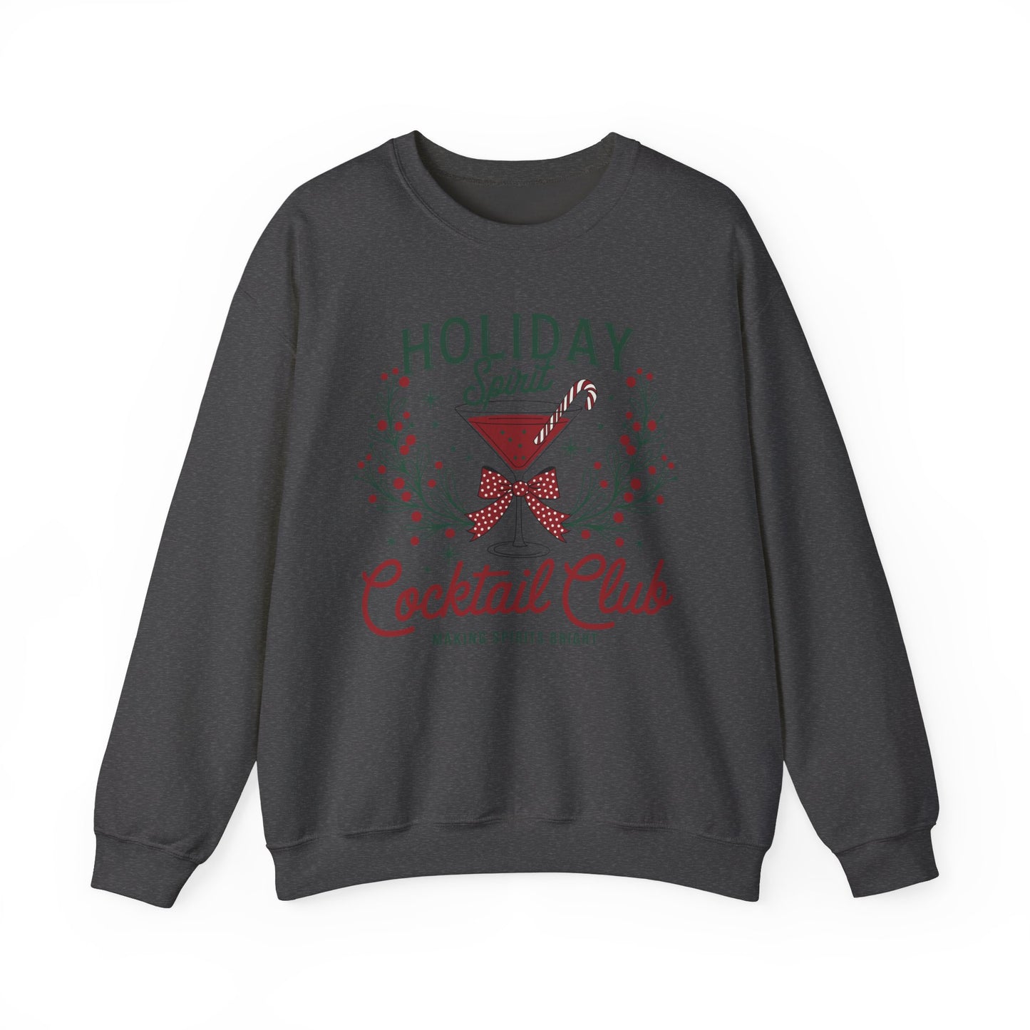 Cutest Holiday Spirits Cocktail Club Sweatshirt!