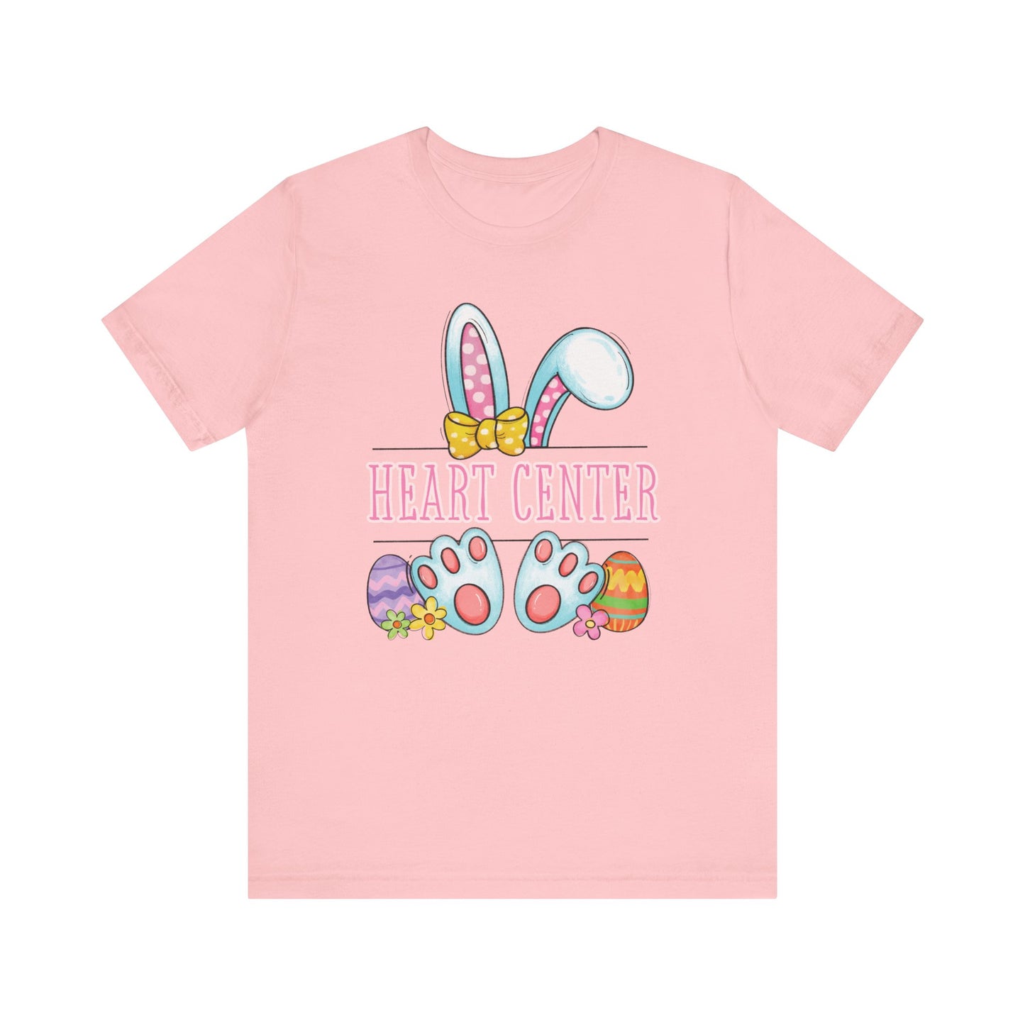 Heart Center Adorable Bunny Shirt Retro Chick, Nurse shirt, Easter nurse, Comfy and cute for work or play!