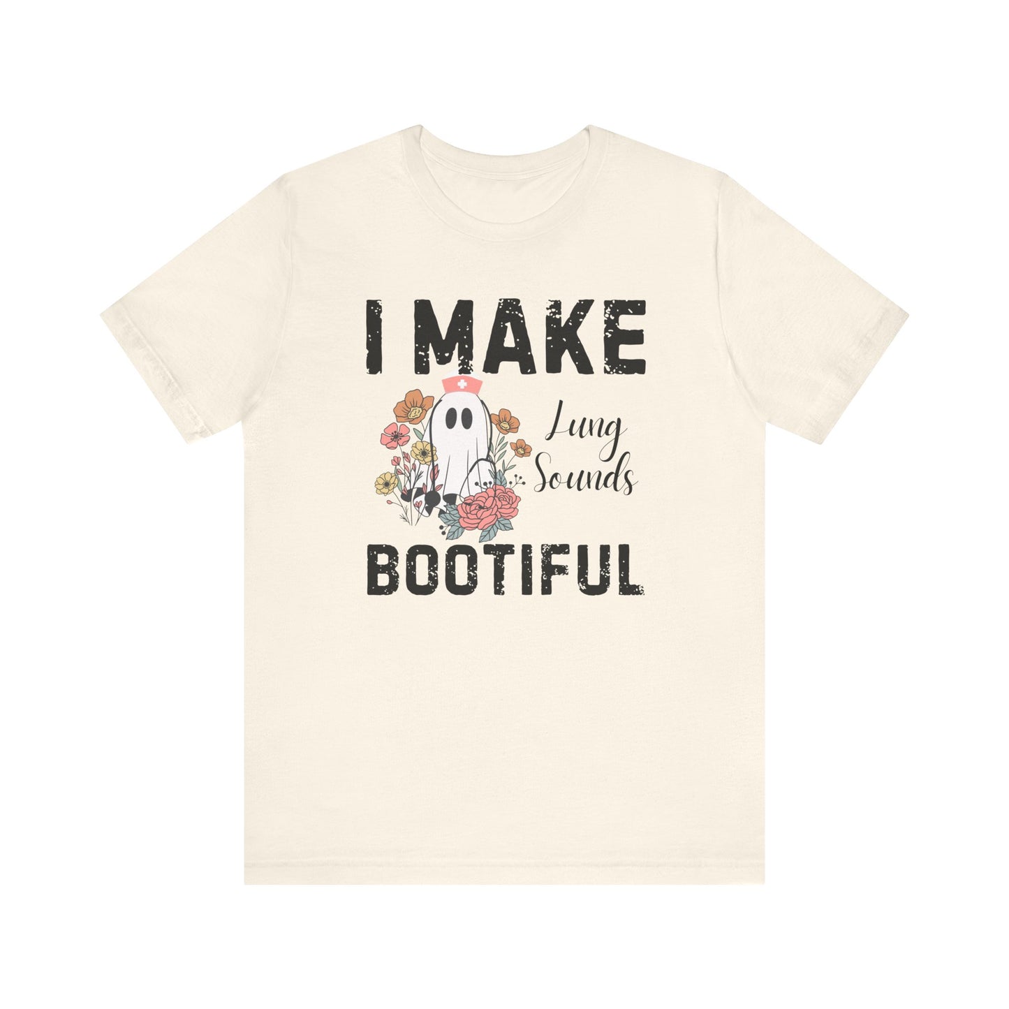 I make lung sounds beautiful t shirt, ghost nurse shirt , emergency nurse, RN Halloween shirt , comfort colors shirt, ER RN, medical shirt