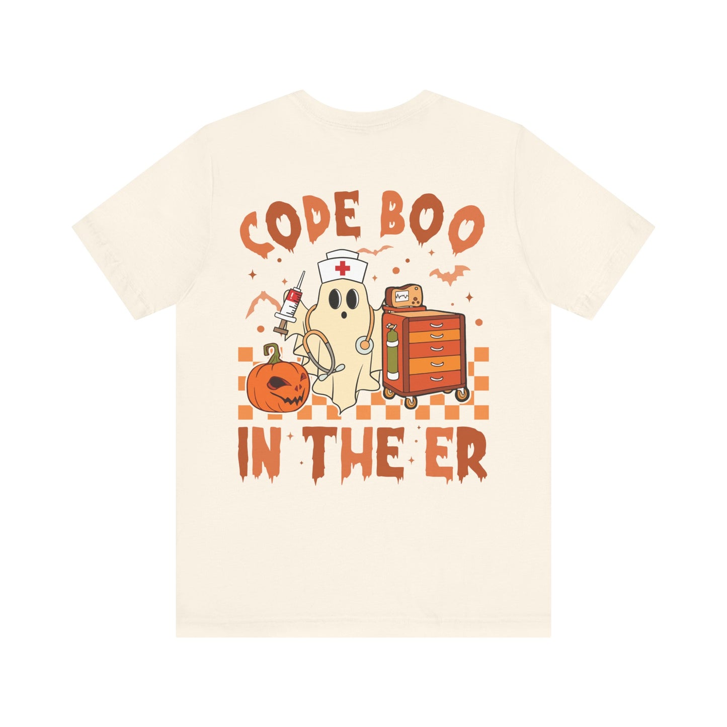 Code Boo in the ER, pediatric nurse Halloween shirt, ghost nurse shirt, Peds nurse , Spooky nurse shirt