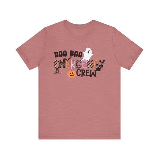 Emergency Nurse Boo Boo Peds Crew, pediatric nurse Halloween shirt,, Comfort colors ghost nurse shirt, Peds nurse , Spooky nurse shirt