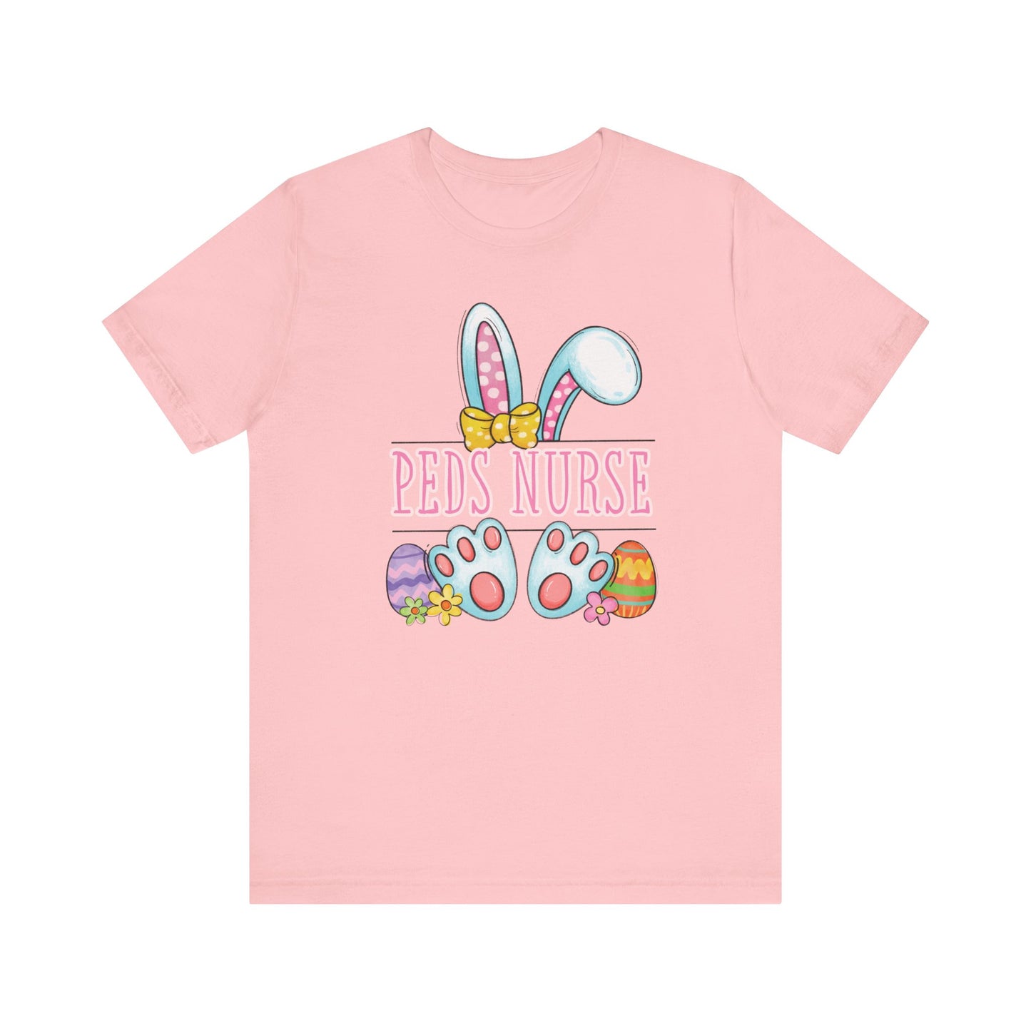 Easter Women Shirt, Retro Chick,Peds Nurse shirt, Easter nurse,