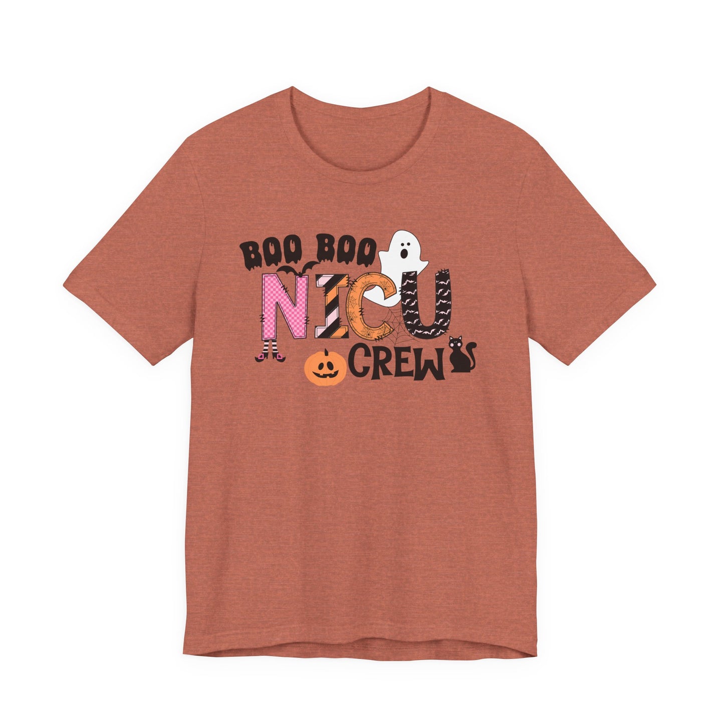 Boo Boo Nicu Crew, pediatric nurse sweatshirt, Halloween sweatshirt, spooky season,NICU nurseHalloween Nurse, comfort colors