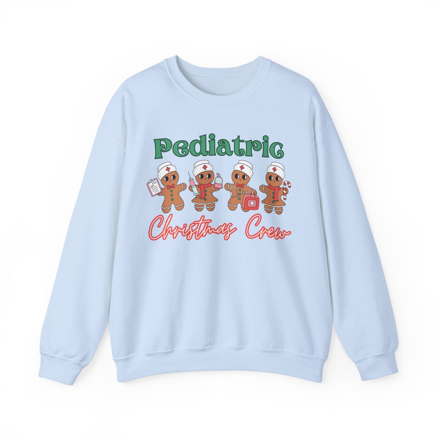 Pediatric Nurse Christmas sweatshirt, Gingerbread nurse, ER Nurse Christmas sweater, Pediatric Nurse, Christmas Crew, perfect for groups!