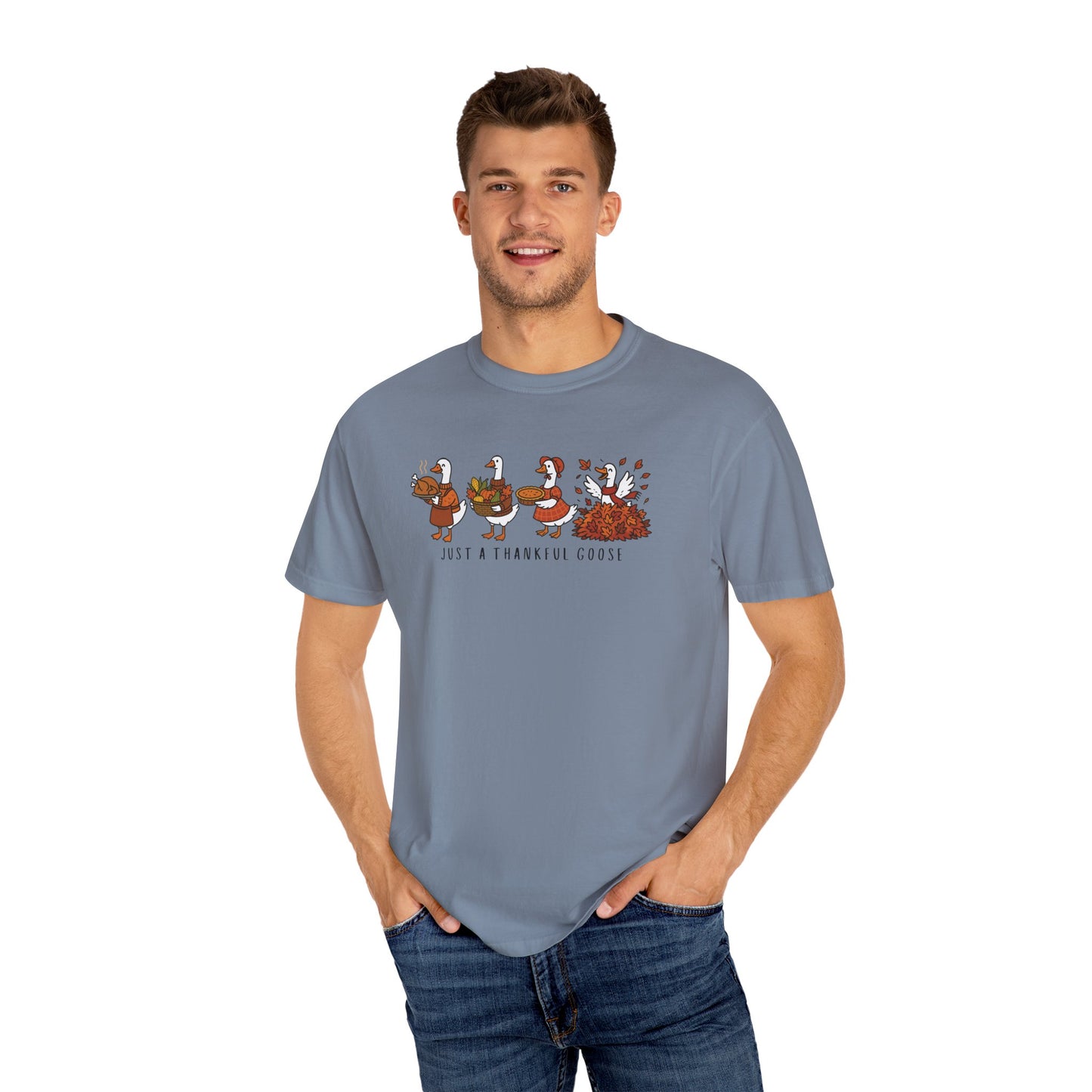 Funny Goose Thanksgiving Comfort colors tshirt