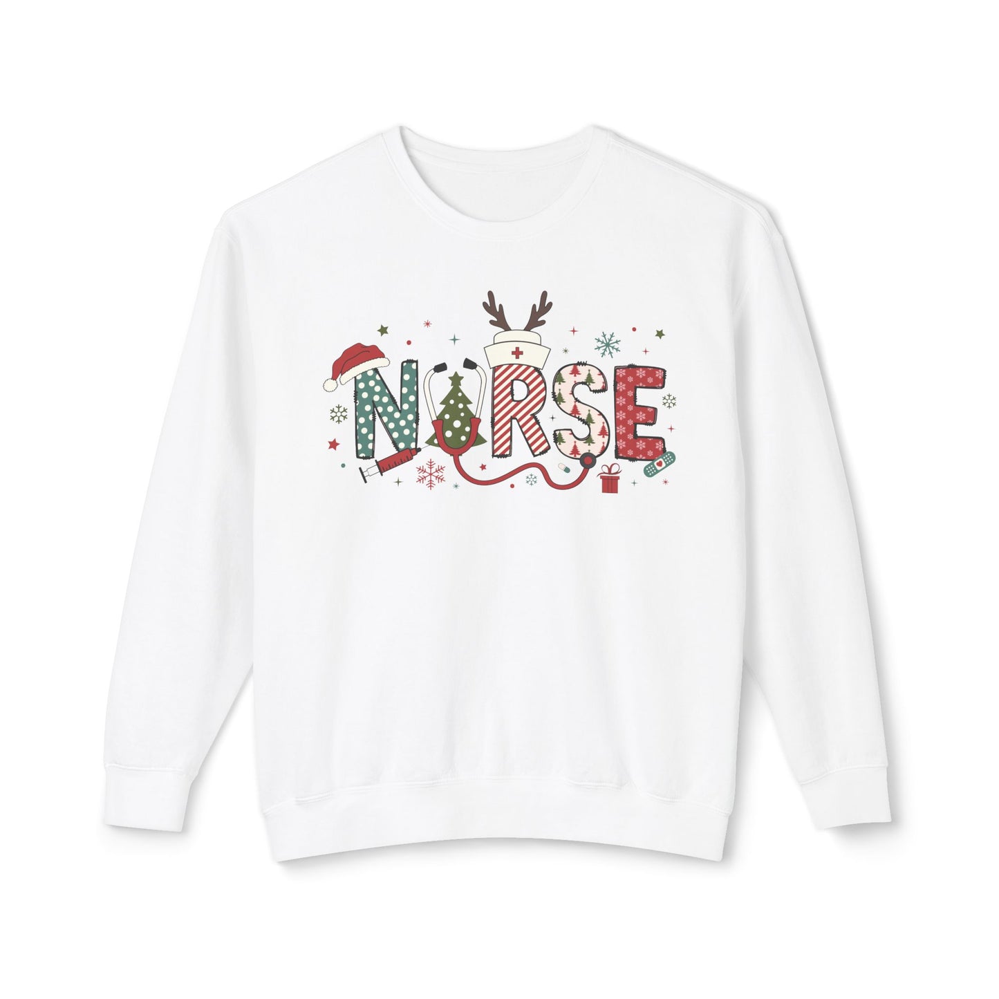 Comfort colors Nurse Christmas Christmas sweatshirt