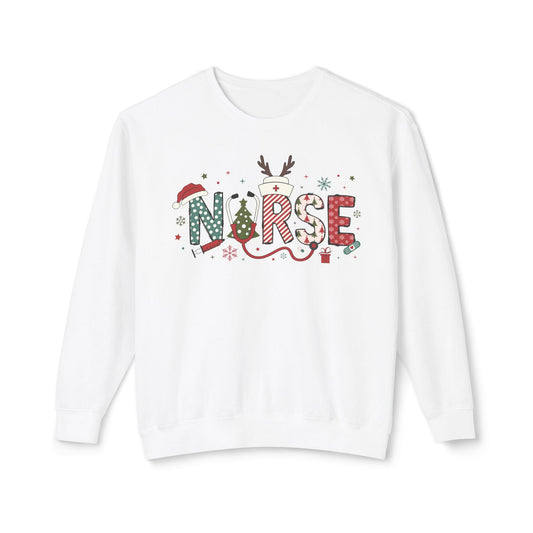 Comfort colors Nurse Christmas Christmas sweatshirt