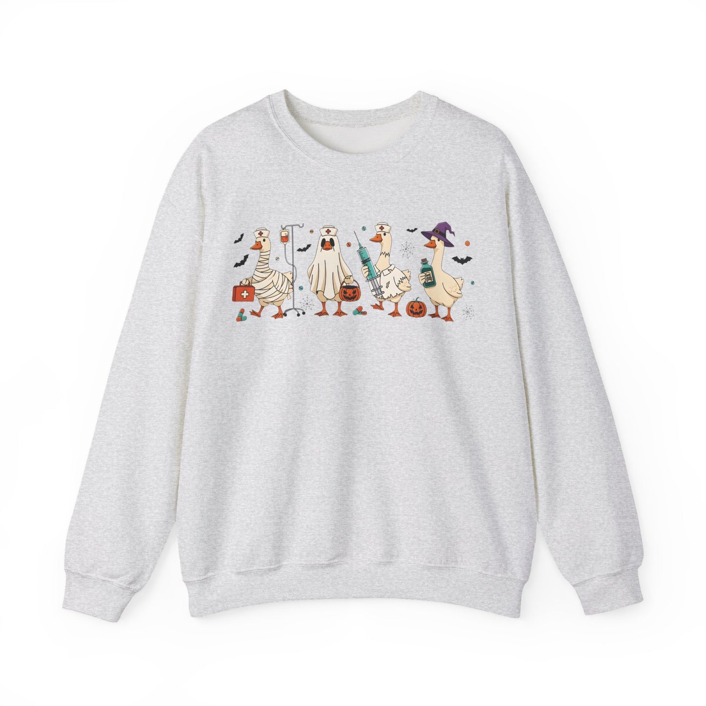 Spooky Goose  Halloween sweatshirt , pediatric nurse sweatshirt, Halloween sweatshirt, spooky season, ER RN, NICU nurseHalloween Nurse, comfort colors