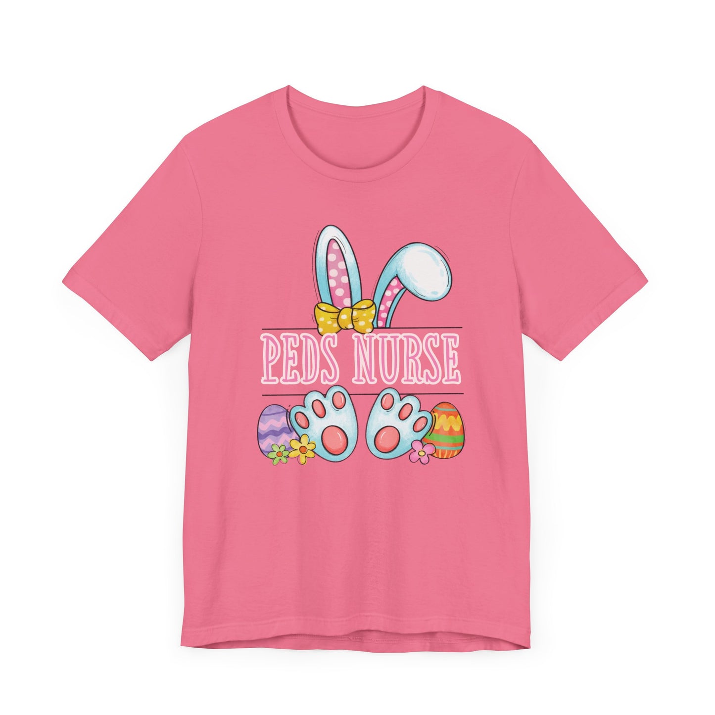 Easter Women Shirt, Retro Chick,Peds Nurse shirt, Easter nurse,