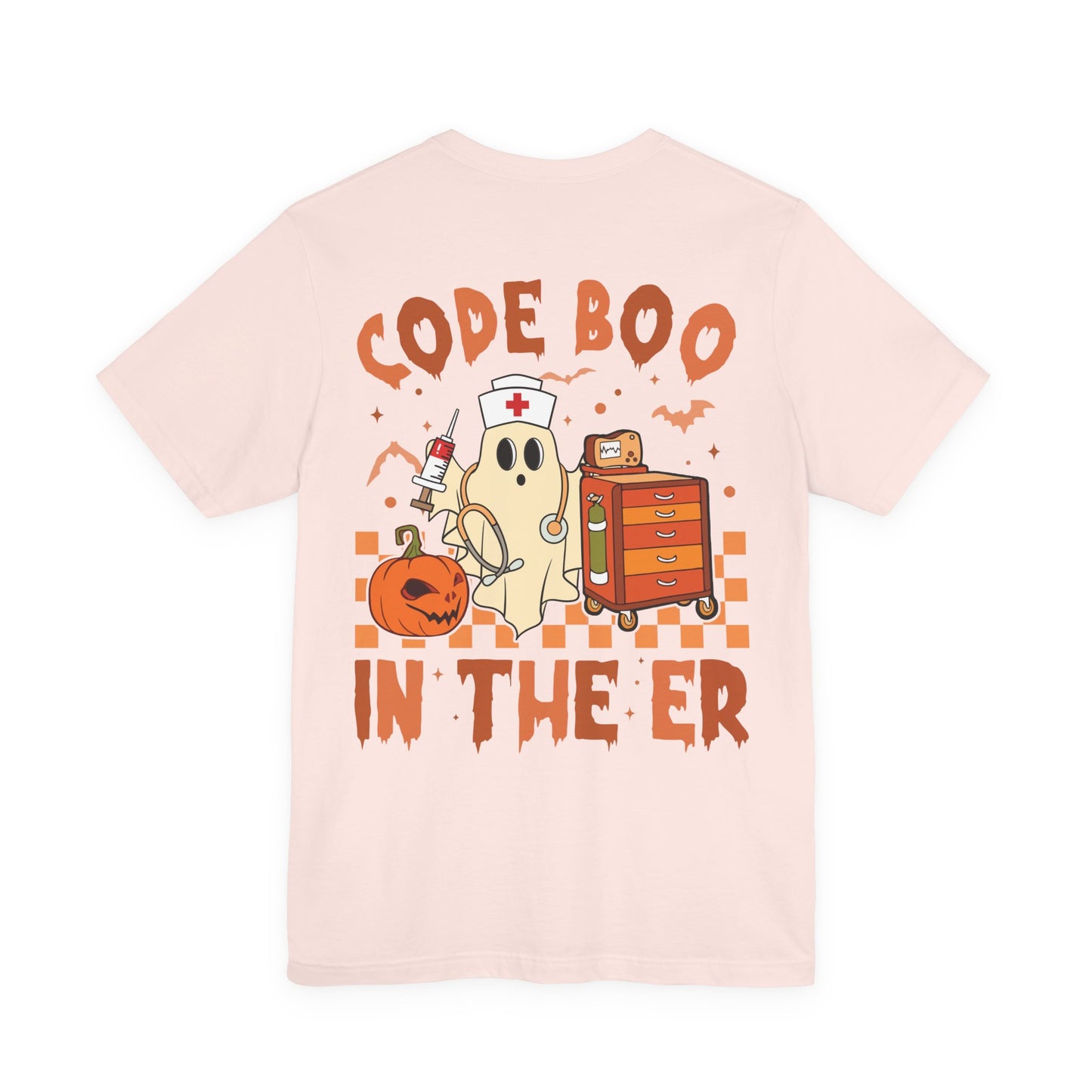 Code Boo in the ER, pediatric nurse Halloween shirt, ghost nurse shirt, Peds nurse , Spooky nurse shirt