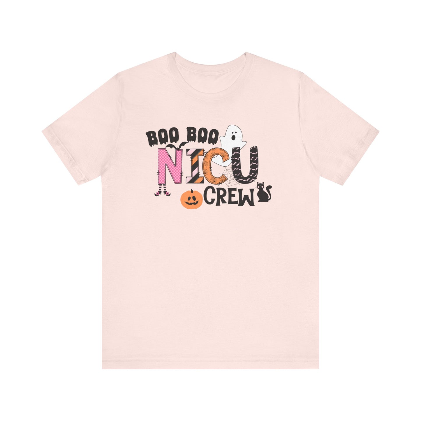 Boo Boo Nicu Crew, pediatric nurse sweatshirt, Halloween sweatshirt, spooky season,NICU nurseHalloween Nurse, comfort colors