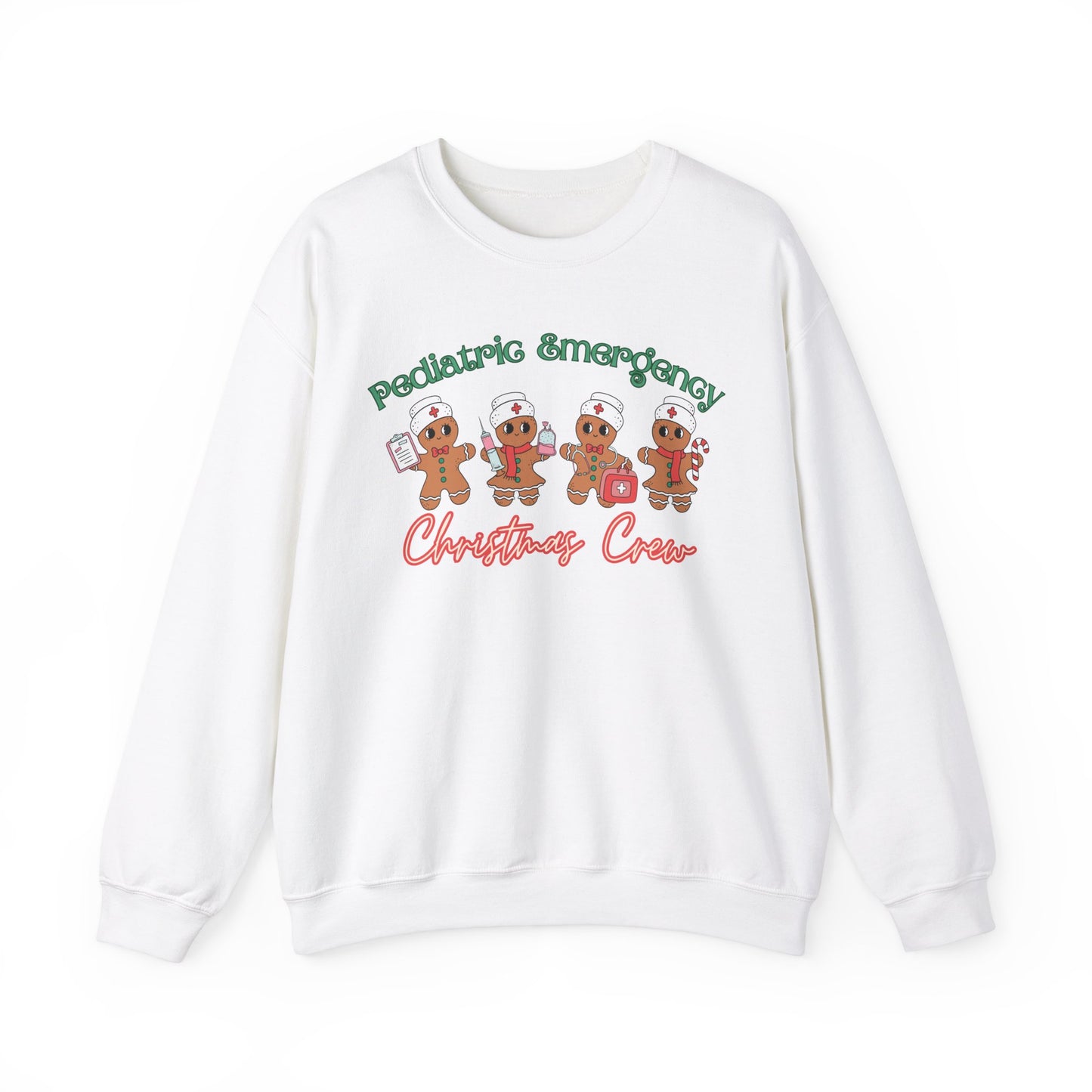 Pediatric Emergency Christmas Crew, Gingerbread nurse, ER Nurse Christmas sweater, Pediatric Nurse, Christmas Crew