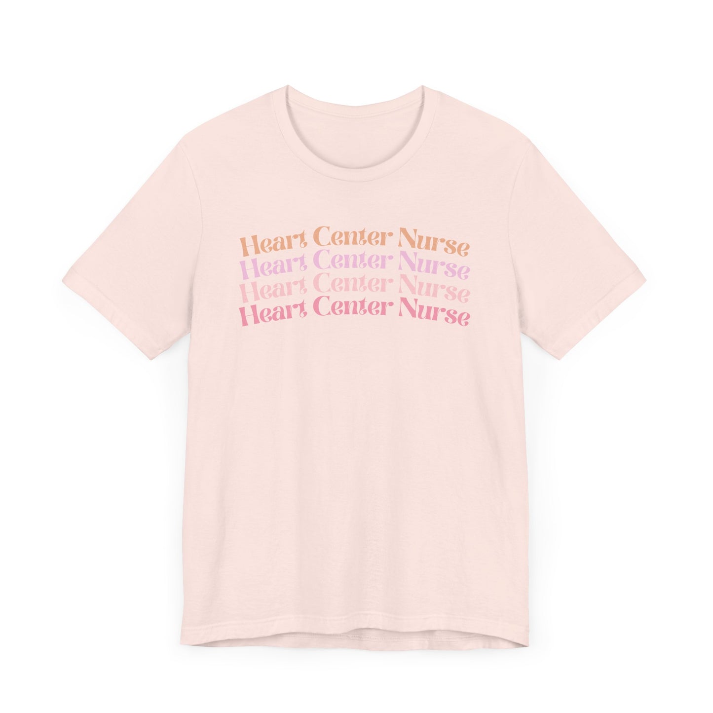 Heart Center Nurse Shirt, Cardiac Nurse Shirt, groovy nurse tees, nurse shirt for work, RN nurse shirt, cute nurse shirt, registered nurse