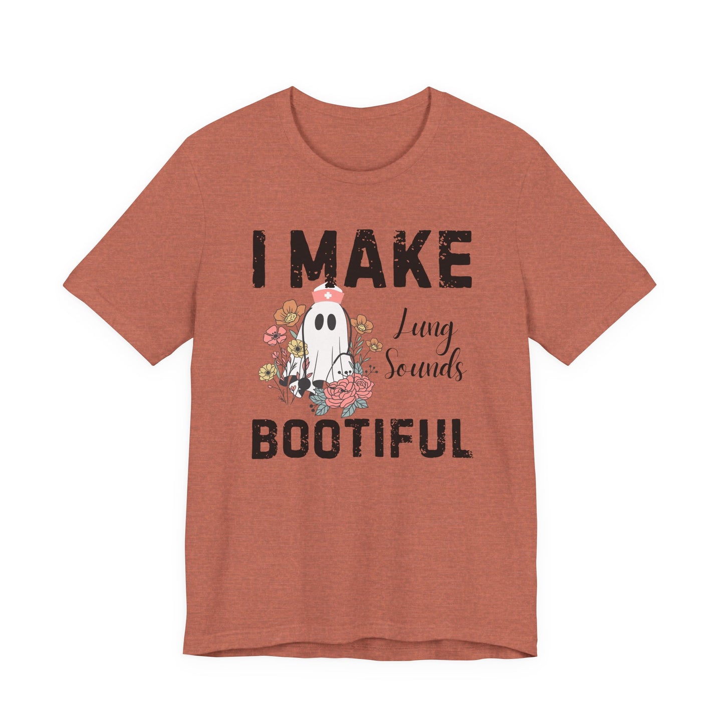 I make lung sounds beautiful t shirt, ghost nurse shirt , emergency nurse, RN Halloween shirt , comfort colors shirt, ER RN, medical shirt