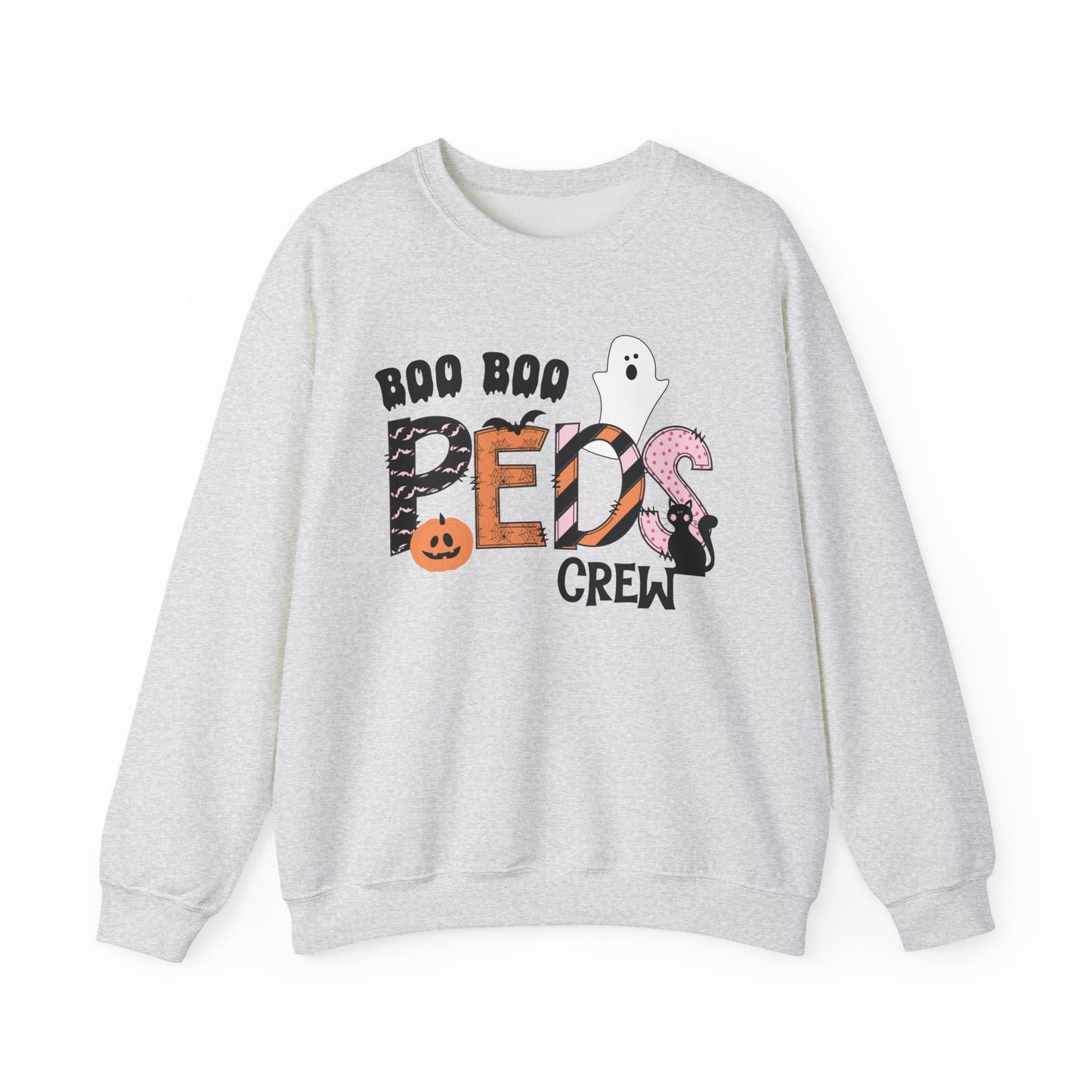 Boo Boo Peds Crew, pediatric nurse sweatshirt, Halloween sweatshirt, spooky season, ER RN, NICU nurseHalloween Nurse, comfort colors