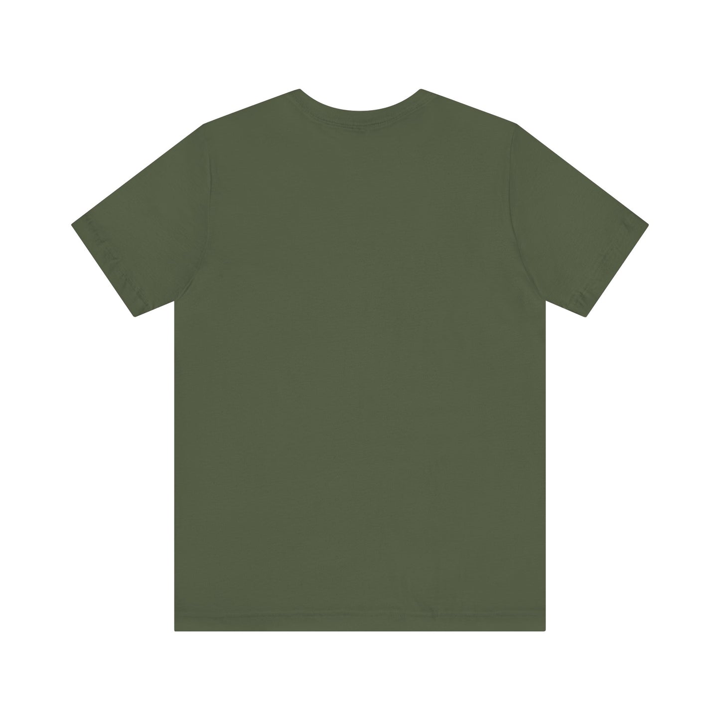 Rainbow Heart Center Bella Canvas Tshirt, multicolor tshirt perfect for work or out.