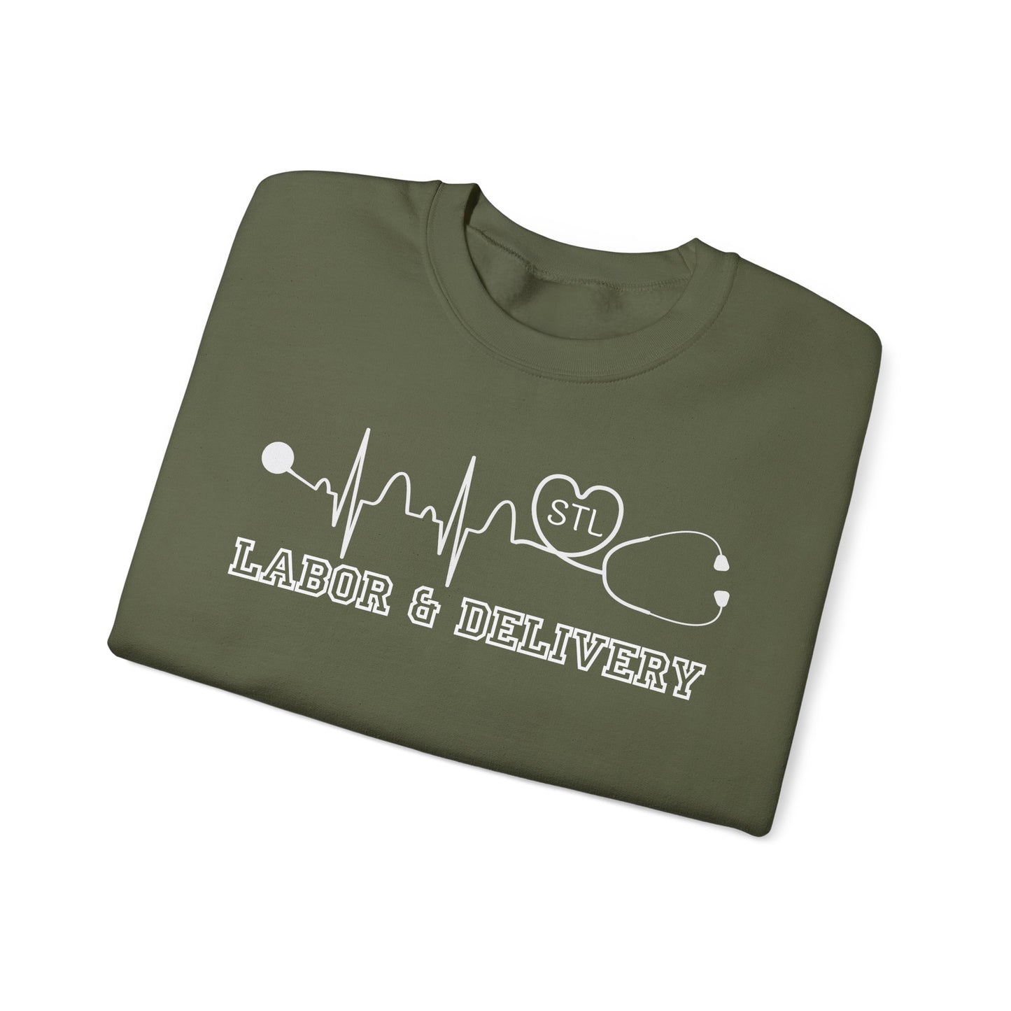 Copy of Labor and delivery stl comfort colors sweatshirt, cozy sweatshirt !